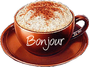 Gif animé bonjour